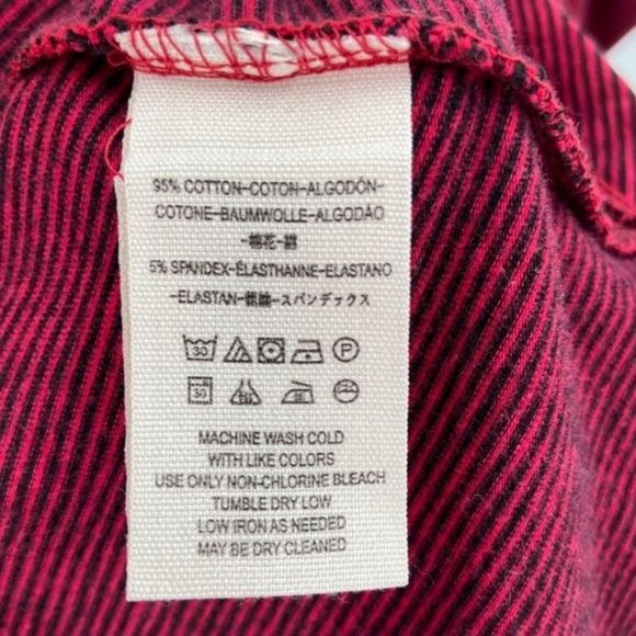 Free People Penelope Puff Sleeve Top XS Burgundy - Picture 8 of 11